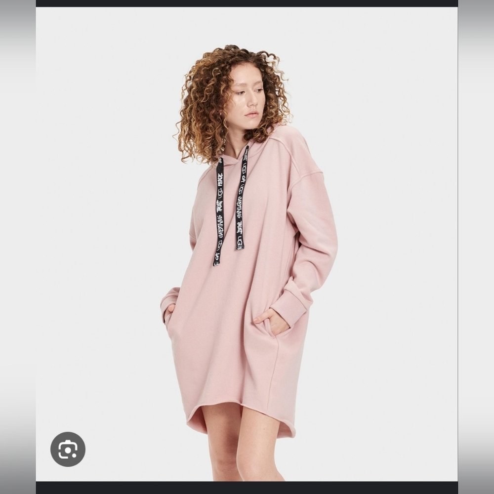 Ugg Australia Lucille hoodie dress size small pink nwt!